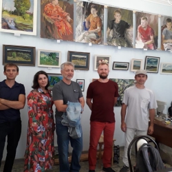 Выставка картин художников второго льговского пленэра_1